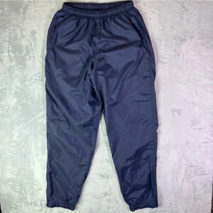 Nike Windbreaker Sweatpants Joggers Y2k Men's L/XL* Blue Drawstring Gorpcore